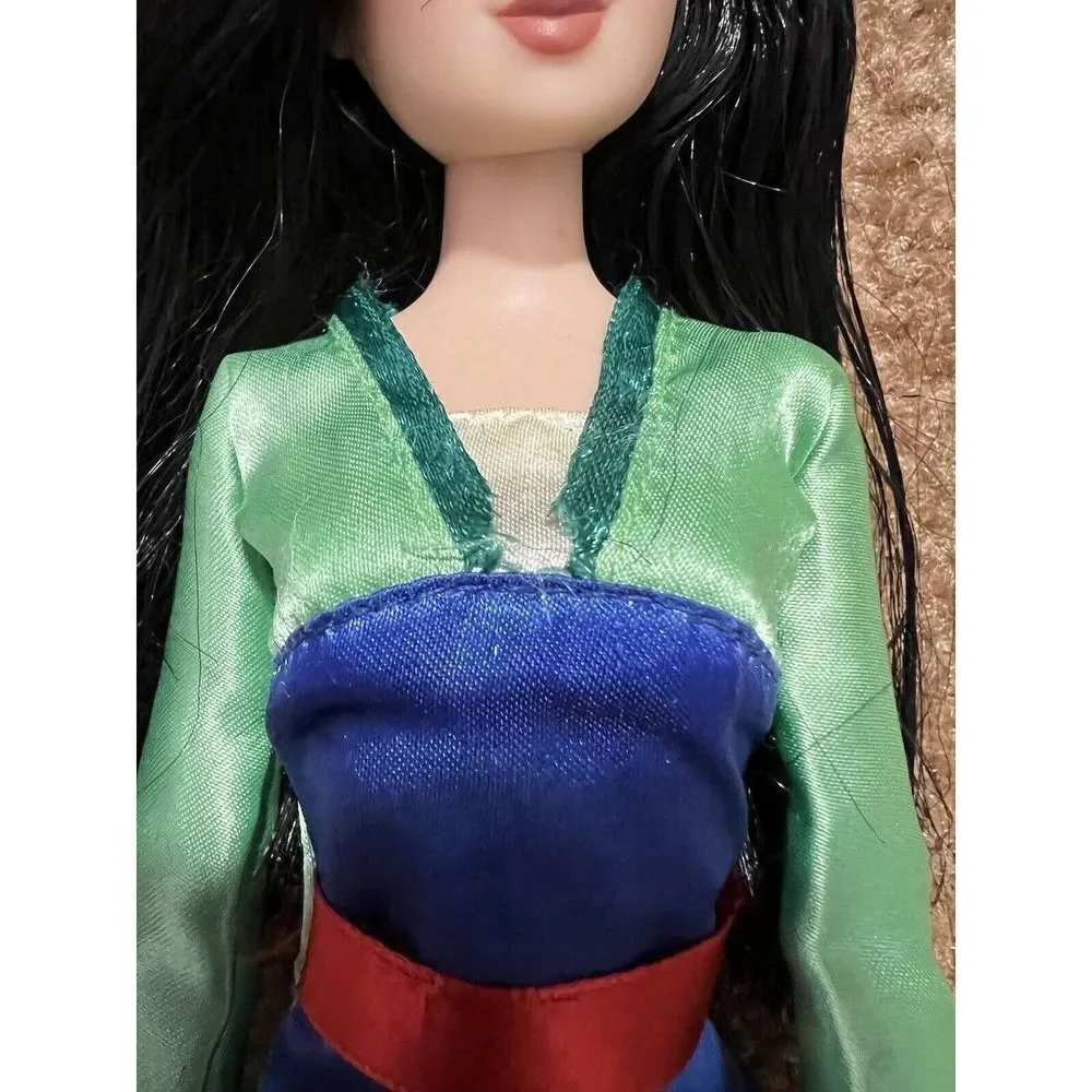 Disney Mulan Classic Doll – 11 ½ Inches• No Shoes • Flaw In Dress